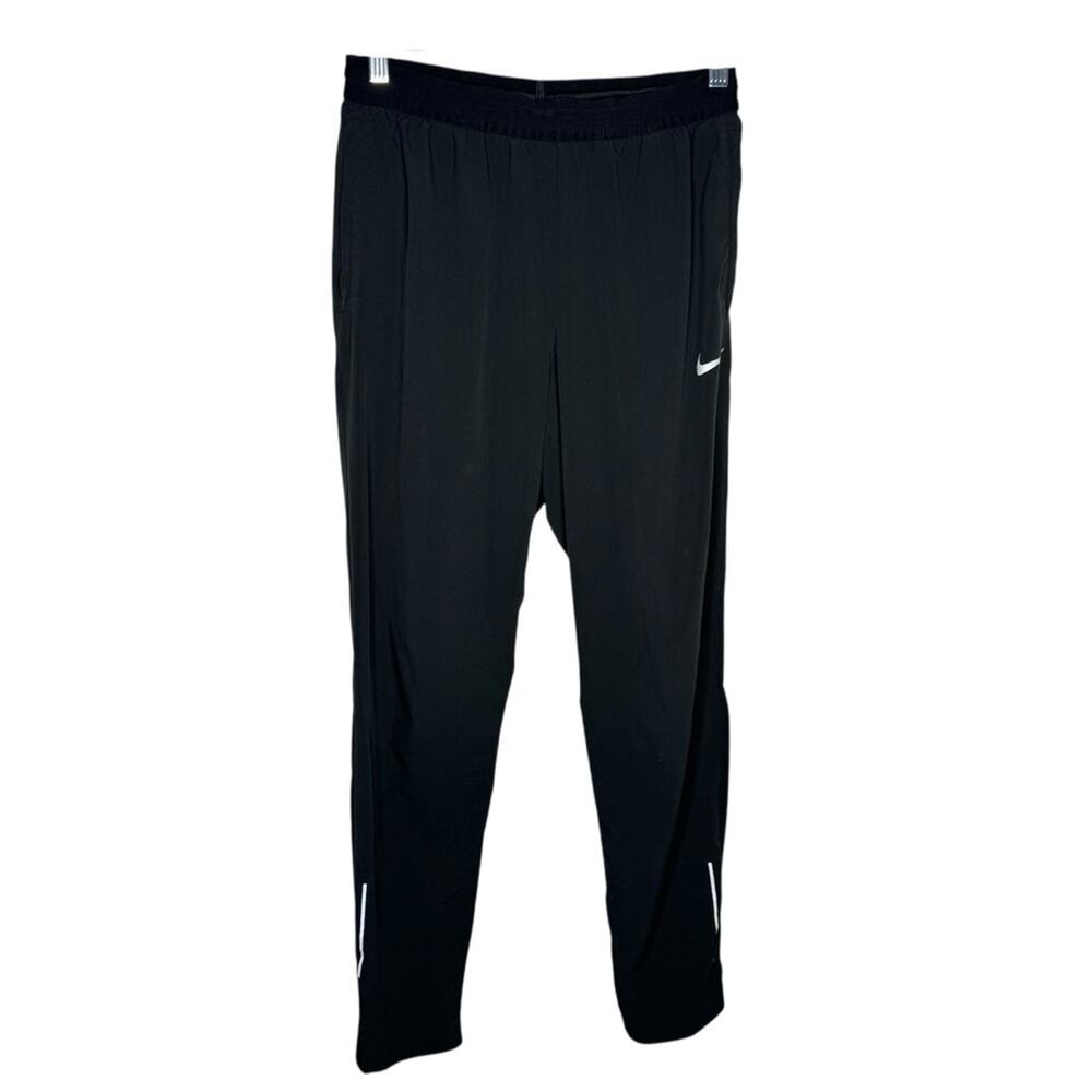 NIKE / black dri-fit lightweight flex essential track pants / S